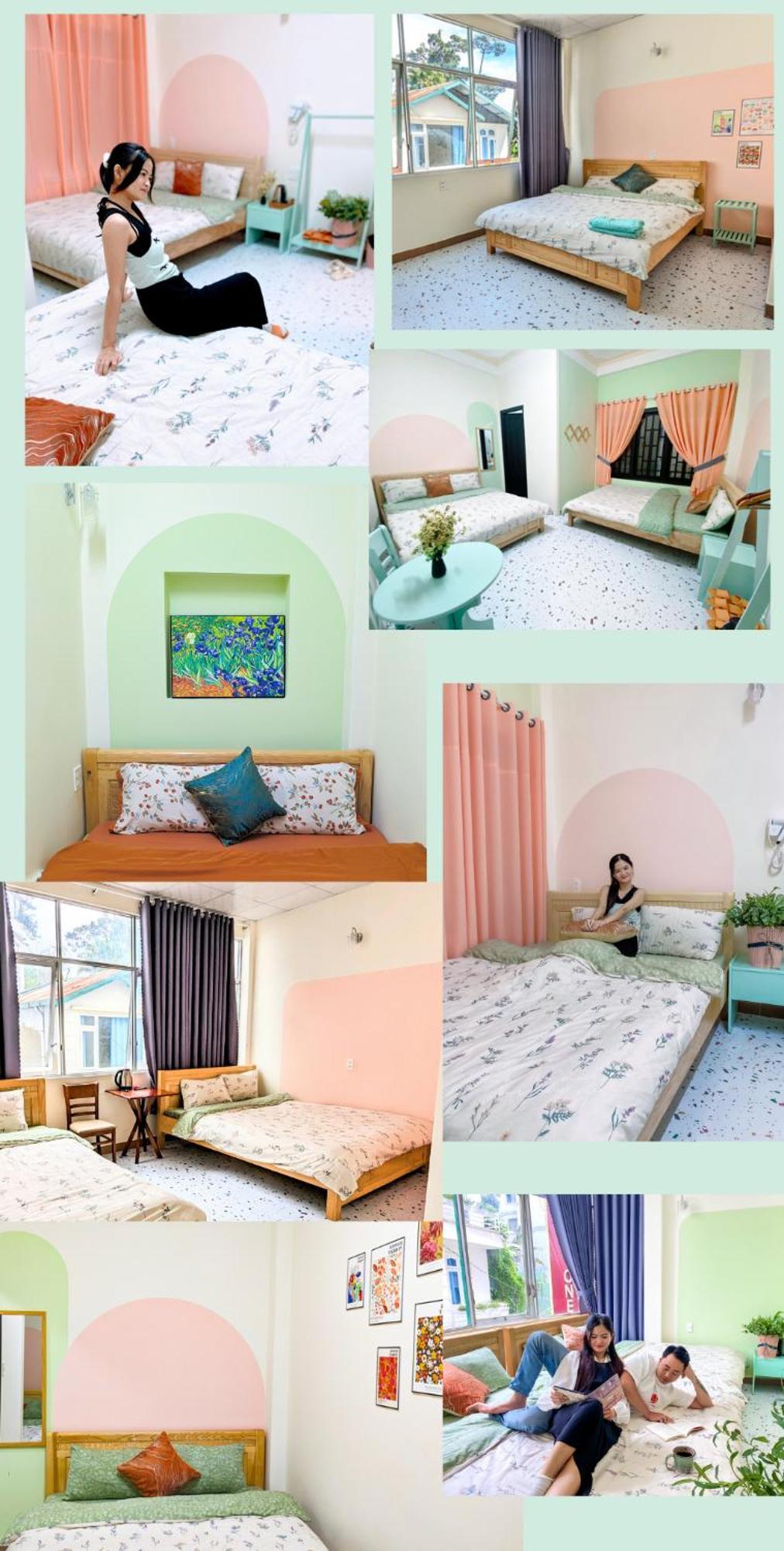 Hotel Wasabi House 2 Gan Cho Dem 5P Di Bo Da Lat Esterno foto